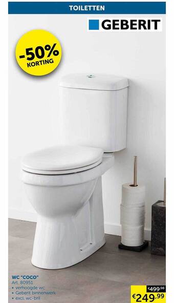 Zelfbouwmarkt Wc coco aanbieding