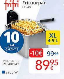 Eldi Frifri frituurpan aanbieding