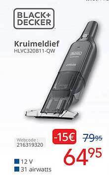 Eldi Black+decker kruimeldief aanbieding
