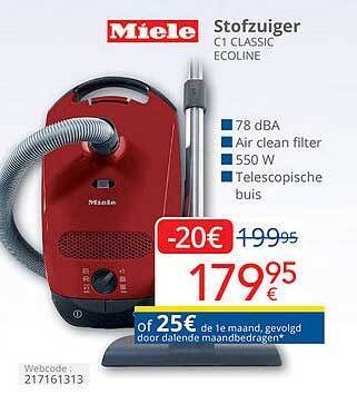 Eldi Miele stofzuiger aanbieding