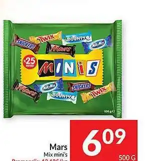 Intermarché Mars mix mini's aanbieding