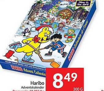 Intermarché Haribo adventskalender aanbieding