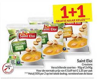 Intermarché Saint eloi croutons aanbieding