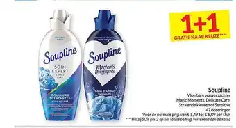 Intermarché Soupline vloeibare wasverzachter aanbieding