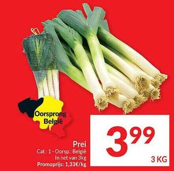 Intermarché Prei aanbieding