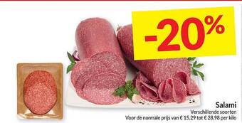 Intermarché Salami aanbieding