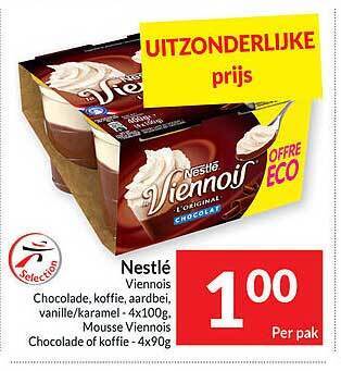 Intermarché Nestle viennois aanbieding