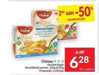 Intermarché Chimay gevulde flapjes aanbieding