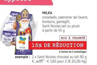 Spar Milka aanbieding