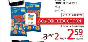 Spar Lorenz monster munch aanbieding