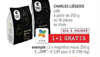 Spar Charles liegeois cafe aanbieding