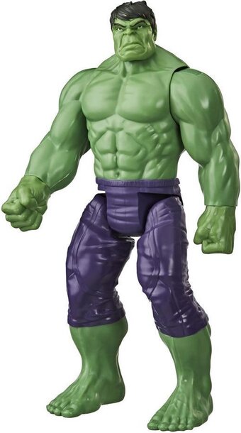 Bol.com Marvel avengers titan hero - speelfiguur (30cm) - deluxe hulk aanbieding