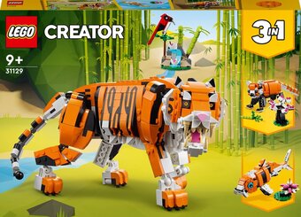 Bol.com Lego creator 3-in-1 grote tijger - 31129 aanbieding