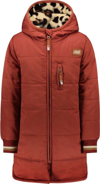 Moodstreet m207-5211  meisjes winterjas - maat 134/140