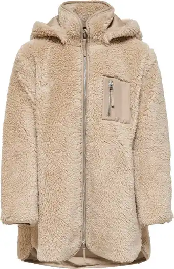 Bol.com Sasha sherpa hooded jas meisjes - maat 164 aanbieding