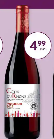 Cotes du Rhone Primeur 2022 75CL