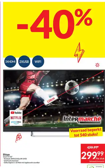 Eklyps smart TV 50"