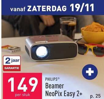 ALDI Philips beamer neopix easy 2+ aanbieding