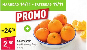 ALDI Sinaasappels 2KG aanbieding