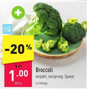 ALDI Broccoli 500G aanbieding