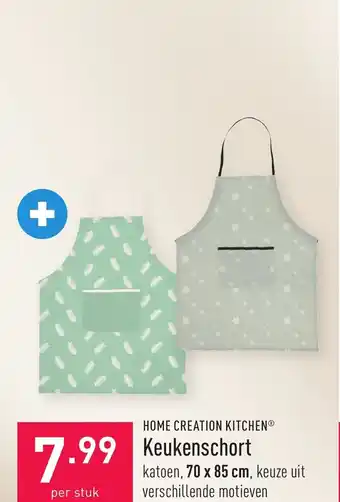Home Creation Kitchen Keukenschort 70 x 85cm