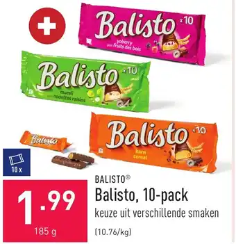 ALDI Balisto 10-Pack 185g aanbieding