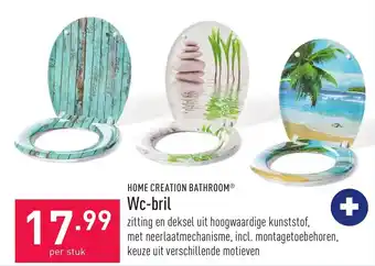 ALDI Home Creation Bathroom Wc-Bril aanbieding