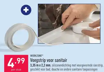 Workzone Voegstrip Voor Sanitair 3.35m x 2.2mm