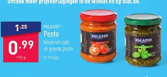 ALDI Palazoo Pesto 190g aanbieding