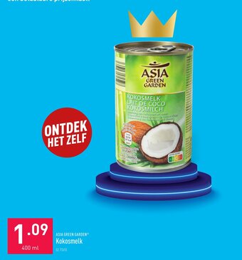 ALDI Asia Green Garden Kokosmelk 400ml aanbieding