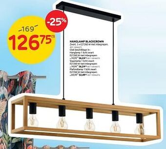 Brico Hanglamp blackcrown aanbieding