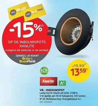 Inbouwspot