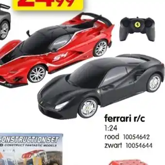 Yess Ferrari R/C Rood: 10054642 , Zwart 10054644 aanbieding