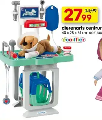 Ecoiffier Dierenarts Centrum 40 x 28 x61cm 10051338
