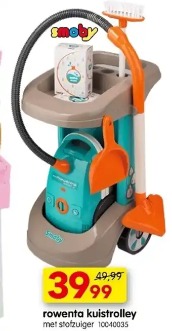 Smoby Rowenta Kuistrolley 10040035