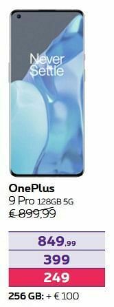 Proximus Oneplus 9 pro 128gb 5g aanbieding