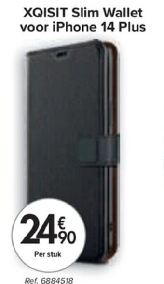 Carrefour XQISIT Slim Wallet voor iPhone 14 Plus aanbieding