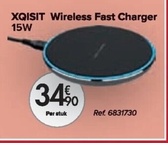 XQISIT Wireless Fast Charger 15W