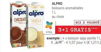 Spar Alpro boissons aromatisées aanbieding