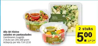 Albert Heijn Alle AH Kleine salades en pastasalades aanbieding