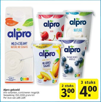 Alpro gekoeld