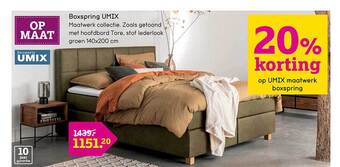 Leen Bakker Boxspring umix aanbieding