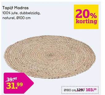 Leen Bakker Tapijt madras aanbieding