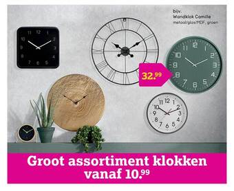 Wandklok camille