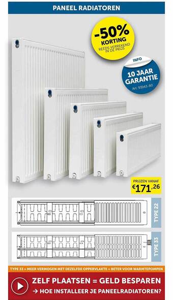 Paneel radiatoren