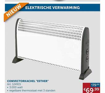 Zelfbouwmarkt Convectorkachel esther aanbieding