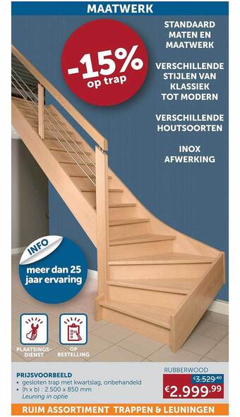 Zelfbouwmarkt Maatwerk aanbieding