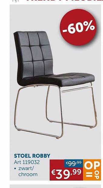 Zelfbouwmarkt Stoel robby aanbieding