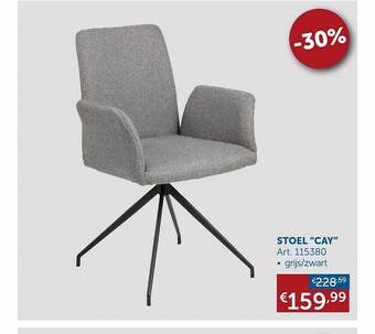 Zelfbouwmarkt Stoel cay aanbieding