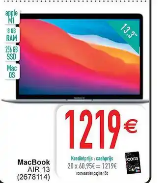 Mac book air 13